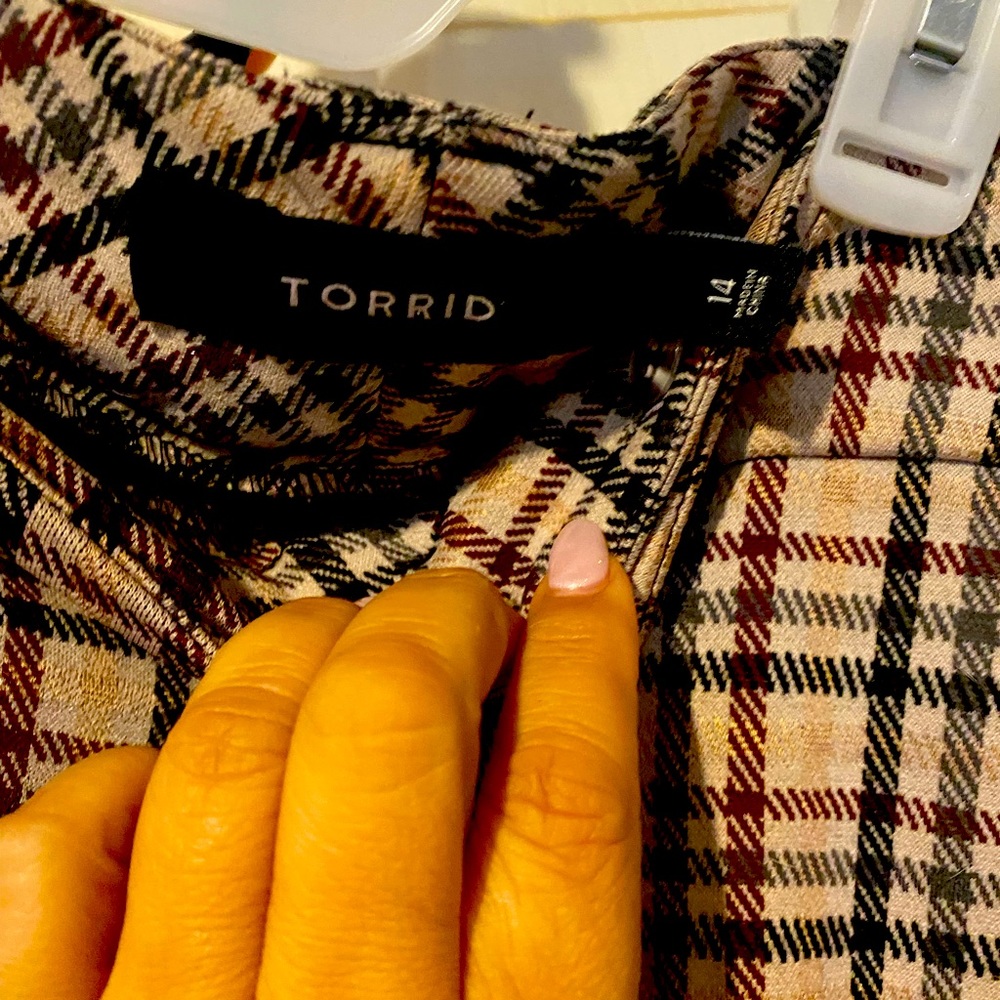 Torrid stretchy pants slim pant